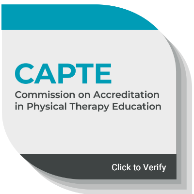 Verify accreditation with CAPTE - Commission on Accreditation in Physical Therapy Education (opens in new window)