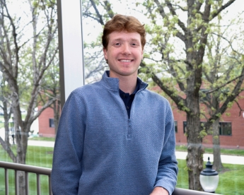 The new student trustee, Joshua Crane for the 26-27 school year